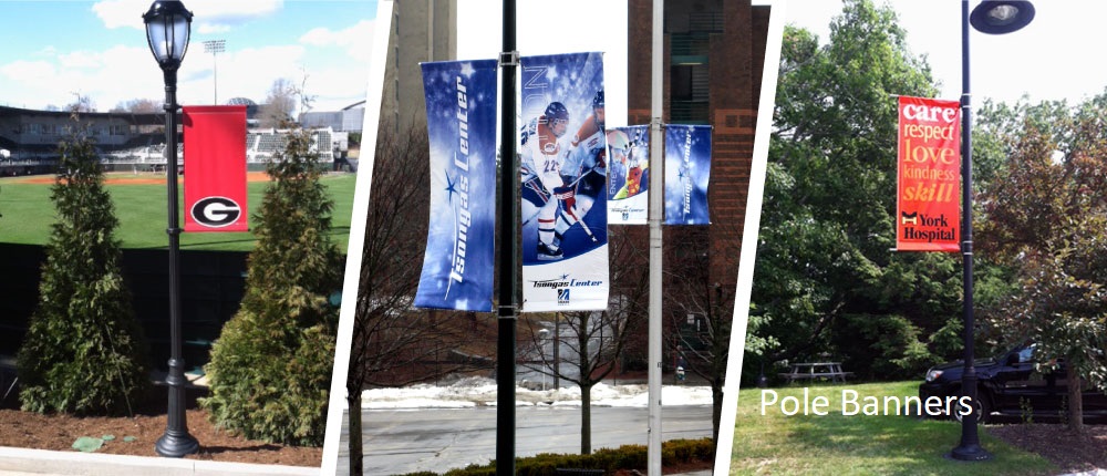 Printed Pole Banners