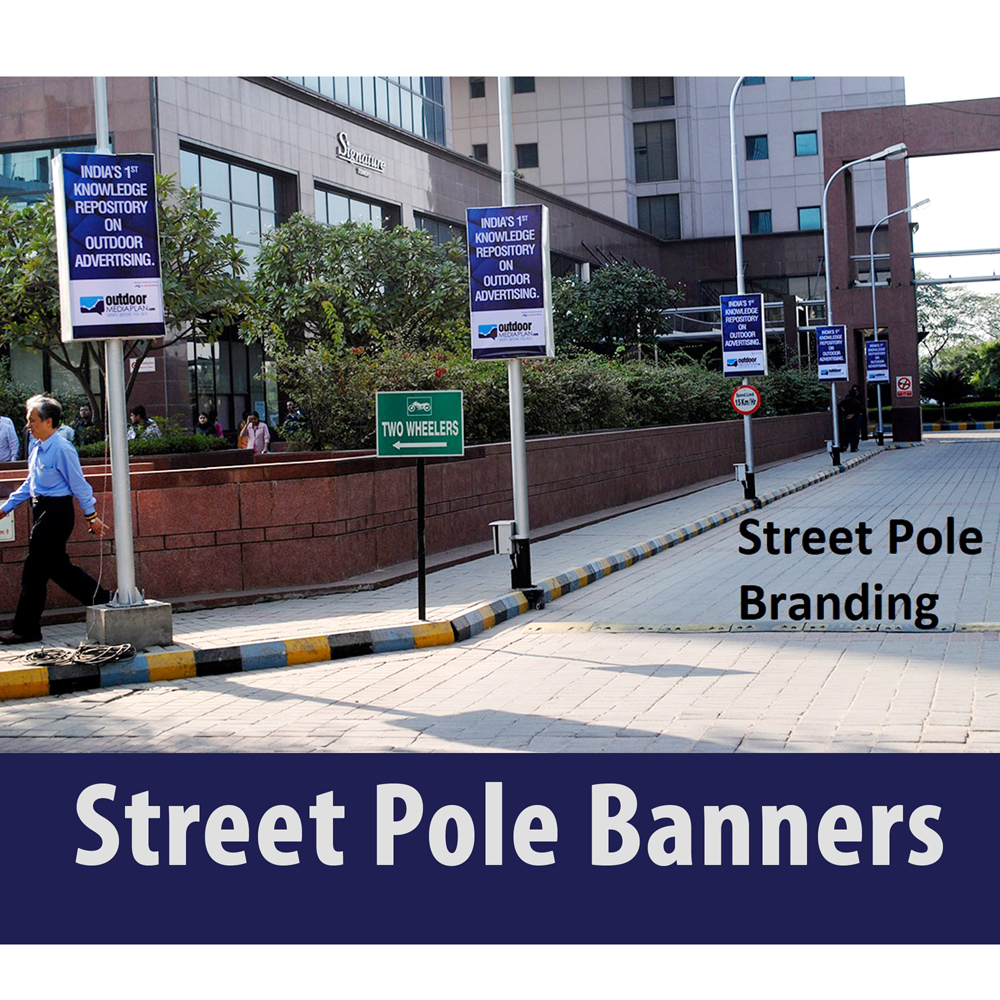 Street Pole Branding Banners