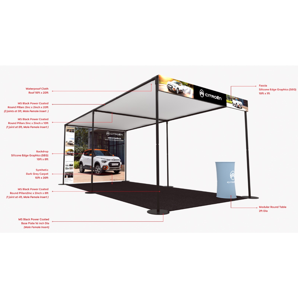 CAR DISPLAY CANOPY