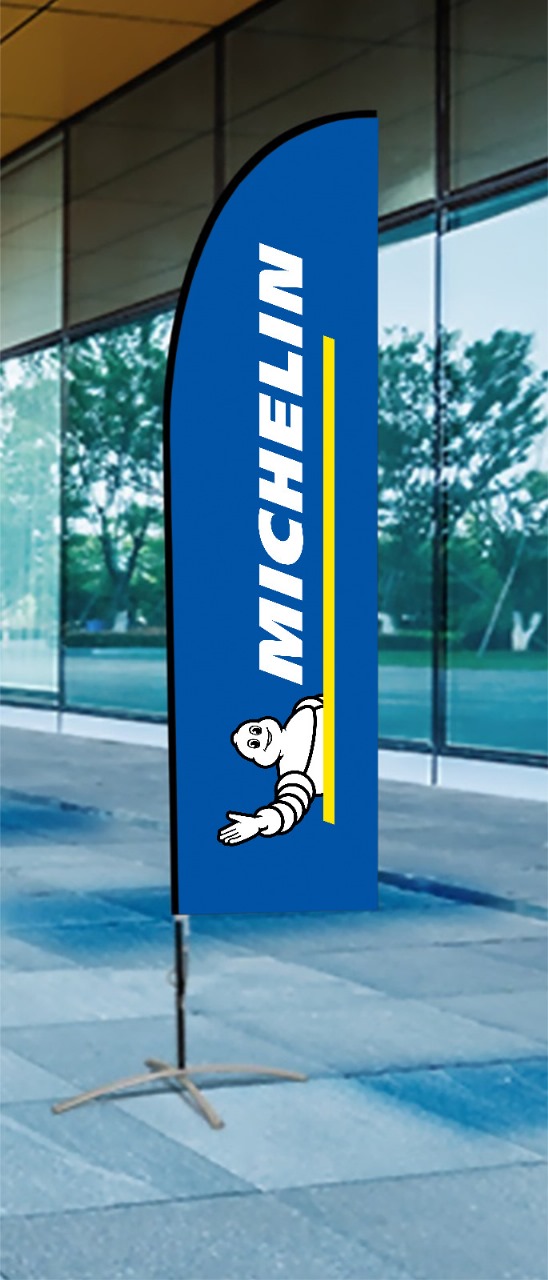 Michelin Feather Flag