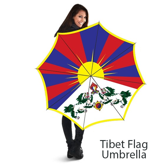 Tibet Flag Umbrella