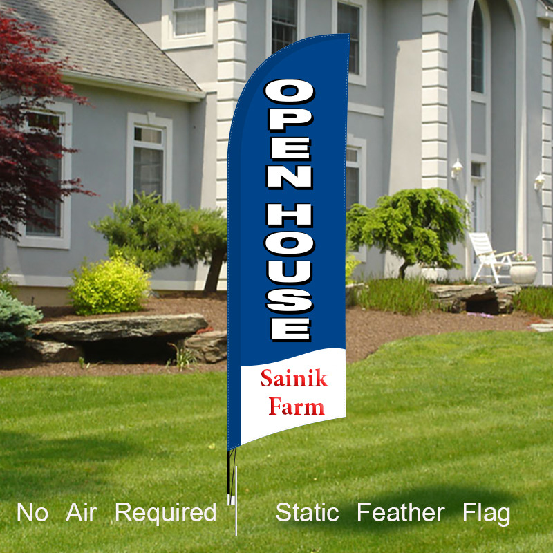 Static Feather Flag