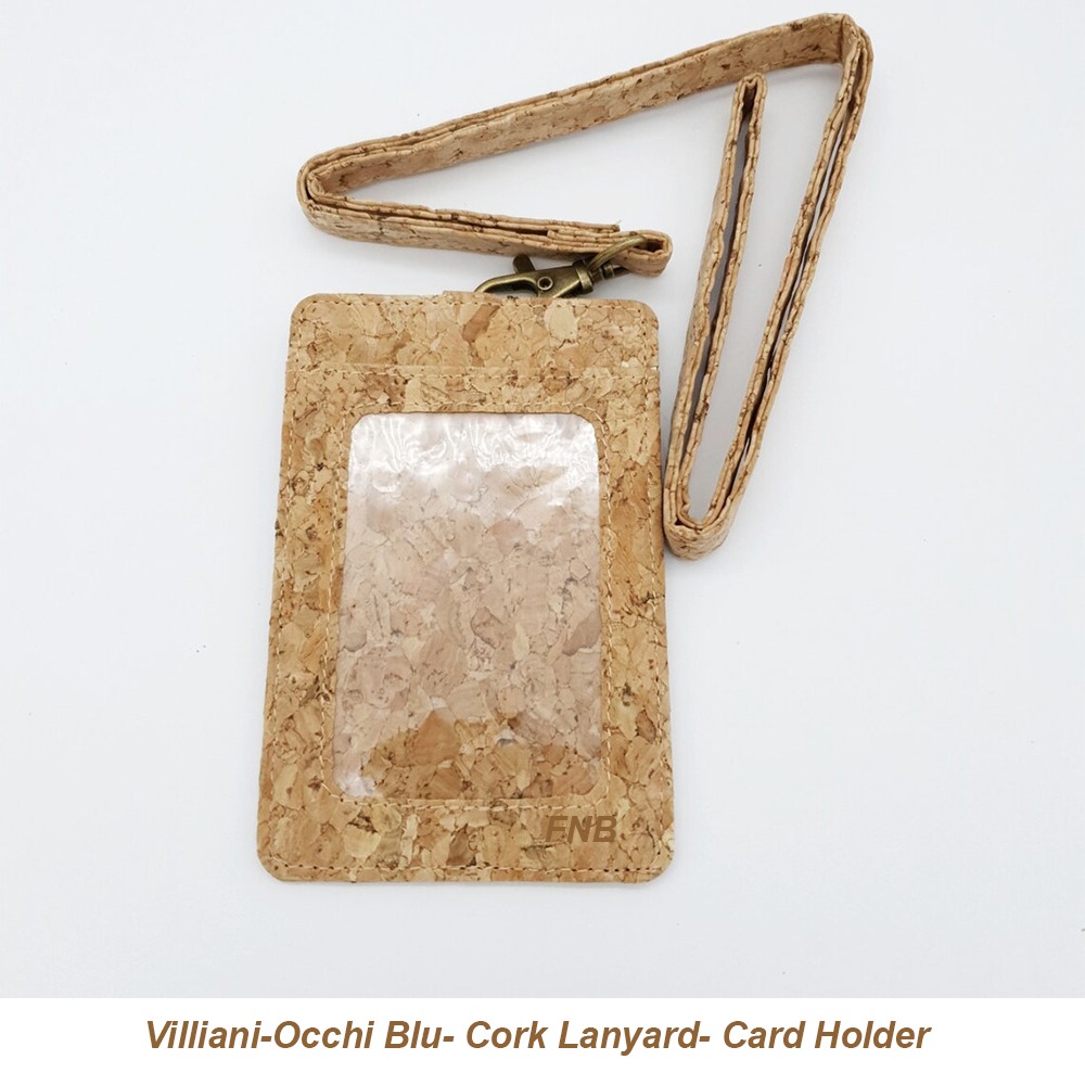 Cork Lanyard and Card Holder