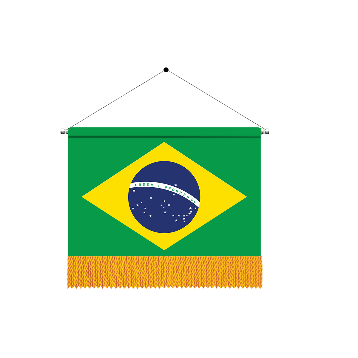 Wall Hanging Flags Brazil