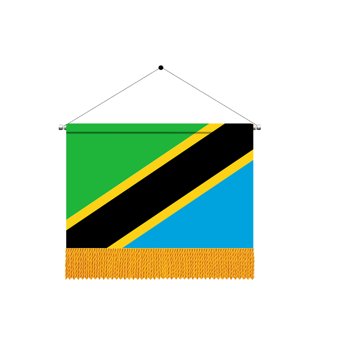 Wall Hanging Flags Tanzania