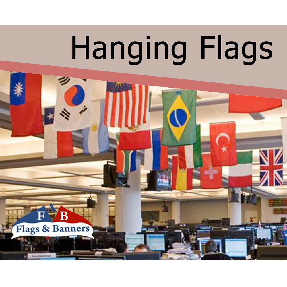 Ceiling Hanging Flags-2