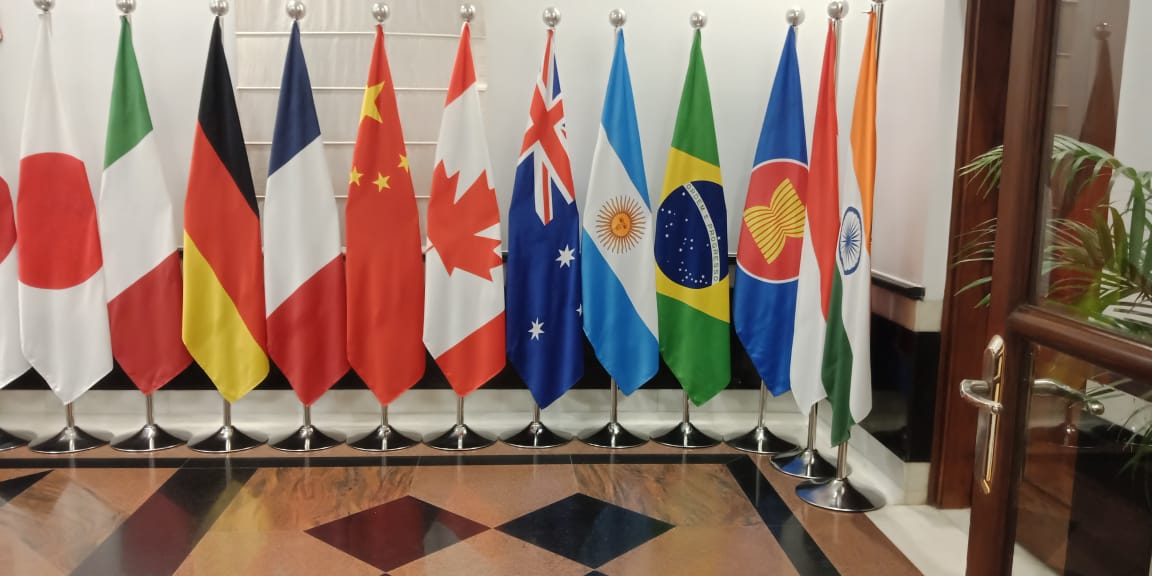 G20 Summit Indoor Flags
