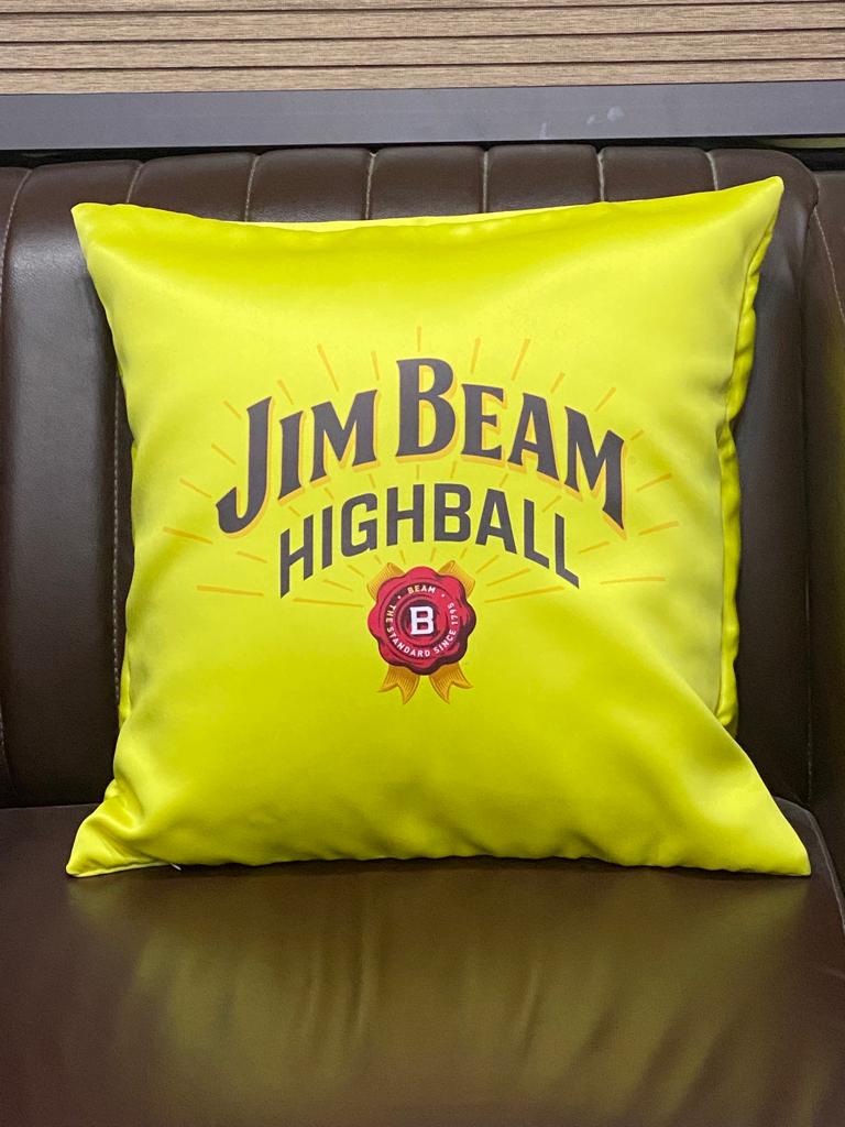 Cushion Cover Jim Beam Yellow