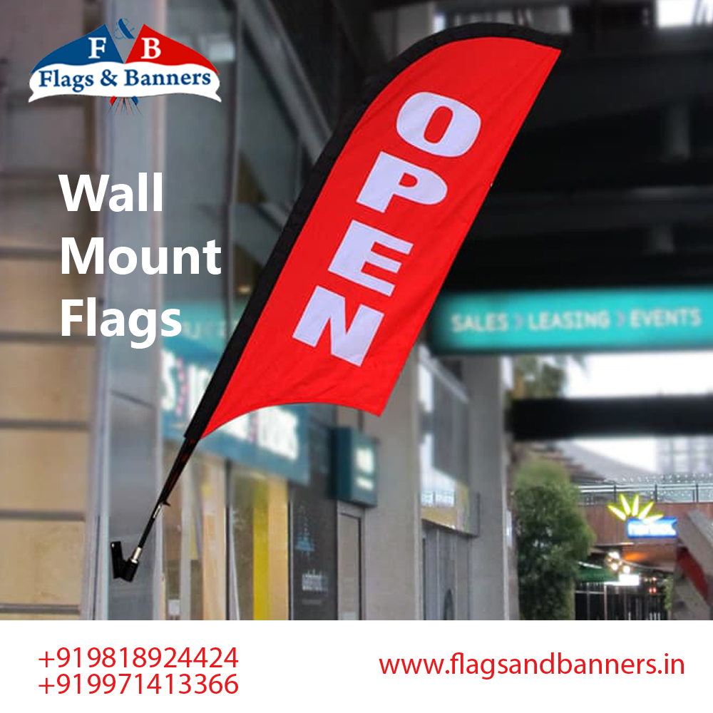 Wall Mount Flags 01