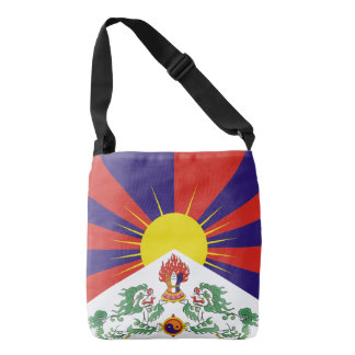 Tibet Flag Crossbody Bag