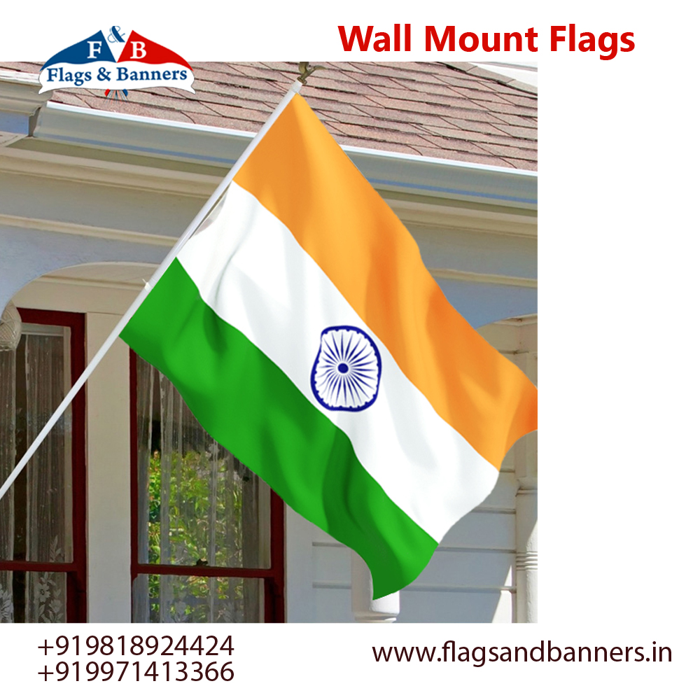 Wall Mount Flags 08