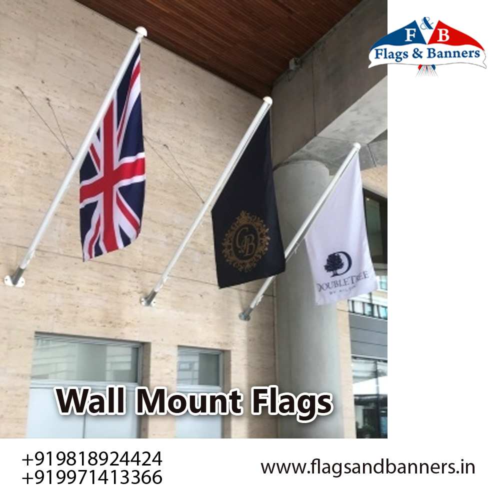 Wall Mount Flags 09