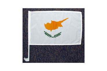 Cyprus National Car Flag
