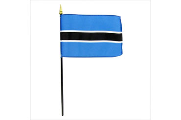 Table Flag Of Botswana