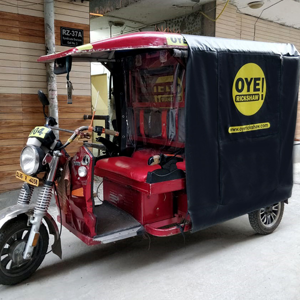 Digital Printed E-Rickshaw Covers 04