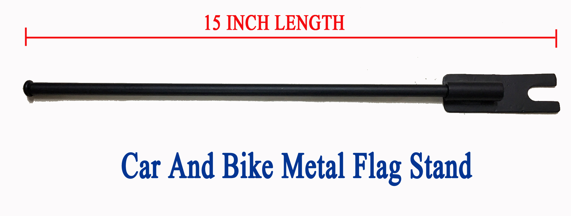 Car And Bike Metal Flag Stand