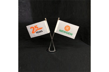 Advertising Cross Table Flags