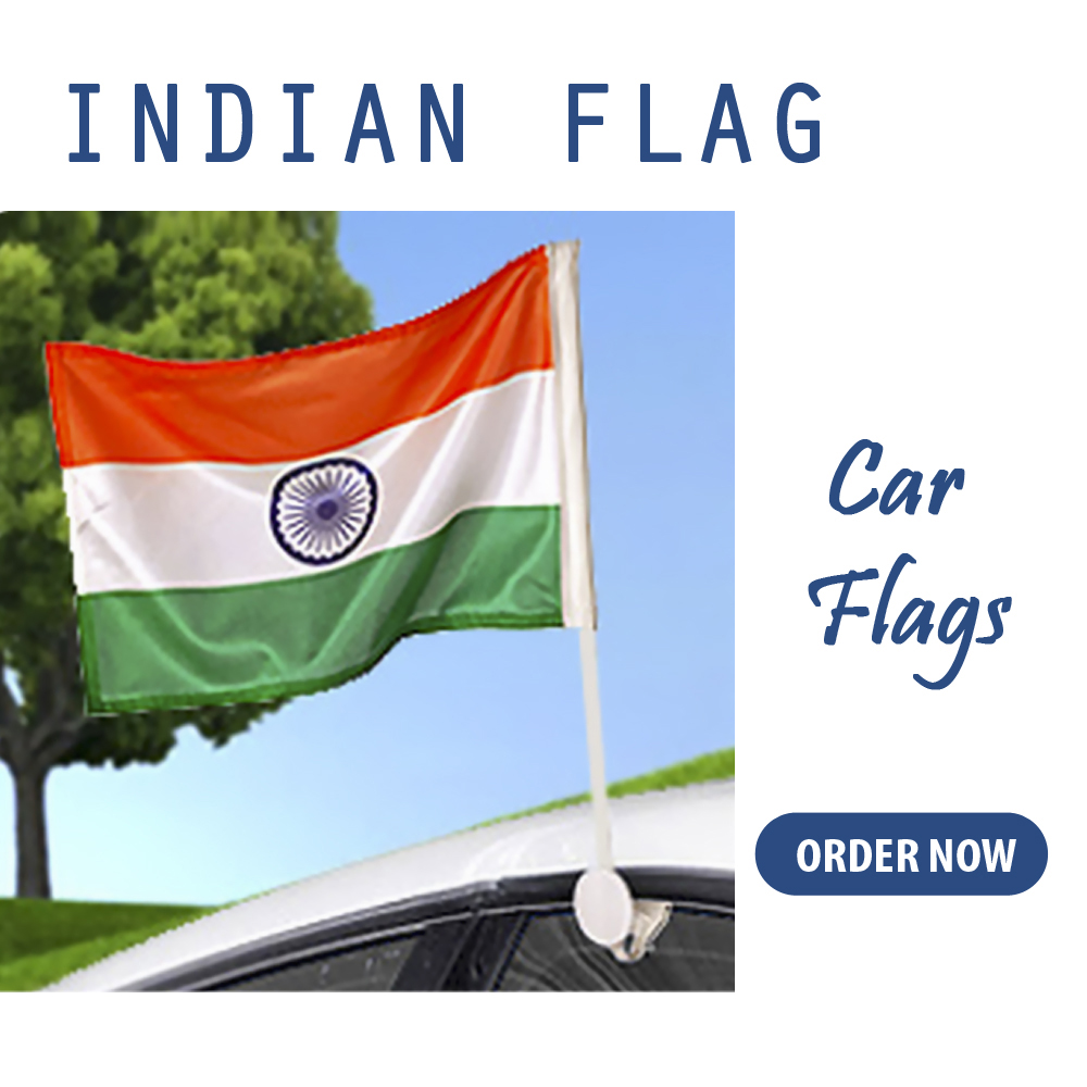 Indian Car Flag