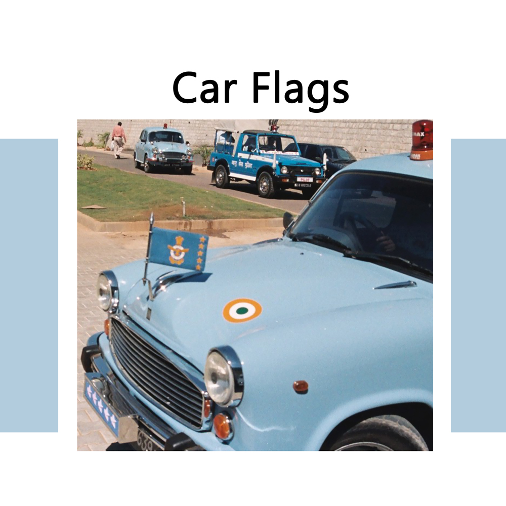 Army Car Flags