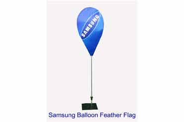 Baloon Feather Flags
