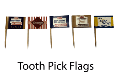 Promotional Tooth Pick Flags