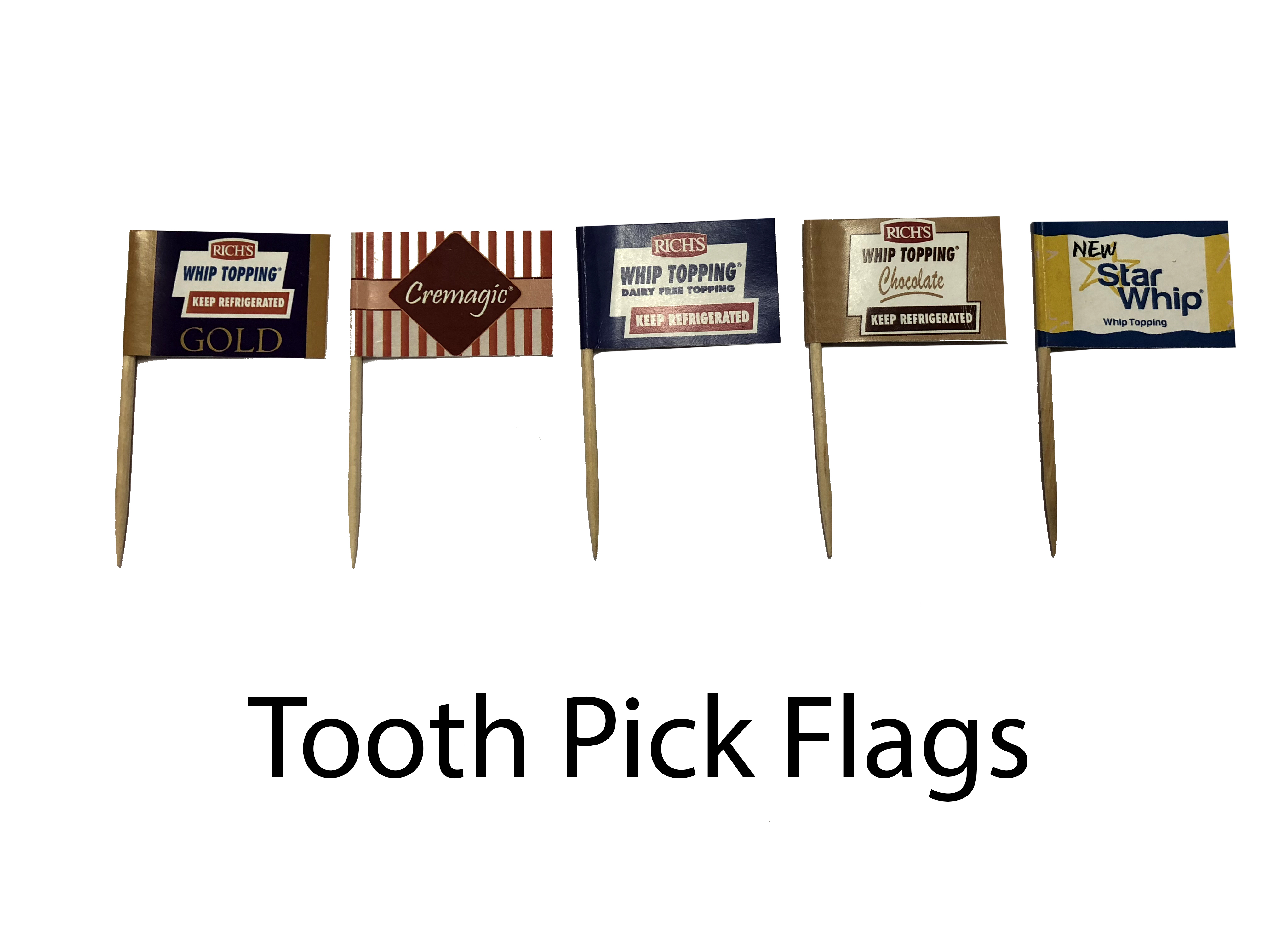 Tooth Pick Flags